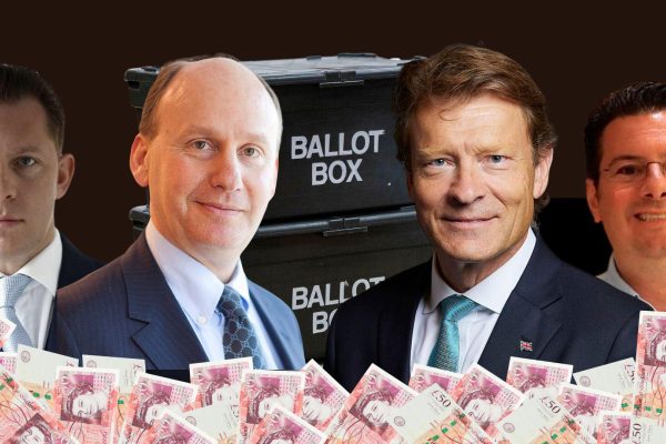 Top 10 individual donors to political parties in 2025 (Jan-June)